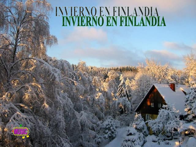 Invierno en Finlandia