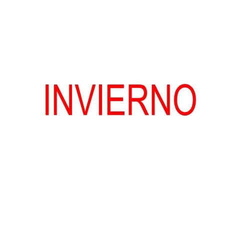 Invierno power point