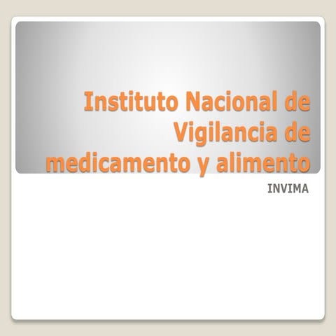Invima | PPTX