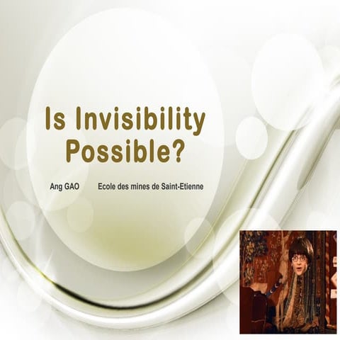 Invisibility