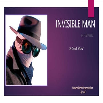 Invisible man