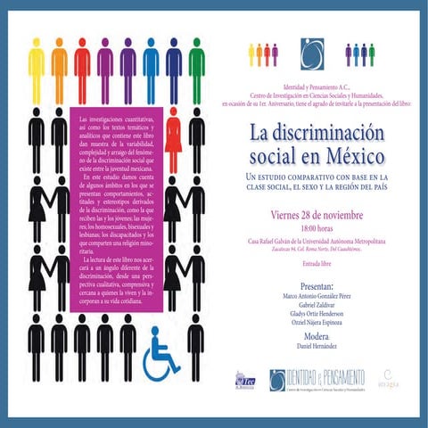 Presentación de libro en Casa Galván de la UAM, 28/nov/14 18:00