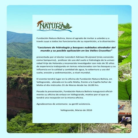 Invitacion Vallegrande