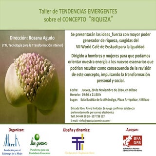Taller de Tendencias Emergentes sob...