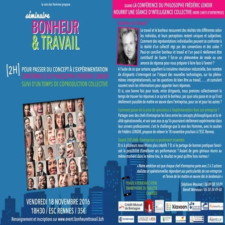 Séminaire Bonheur et Travail