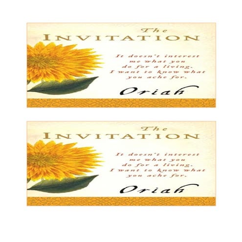 Invitation Card