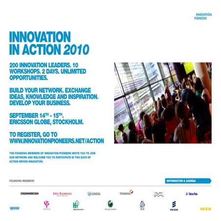 Invitation innovation in action 2010