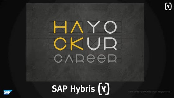 Invitation on hybrisonuniversity_ms2