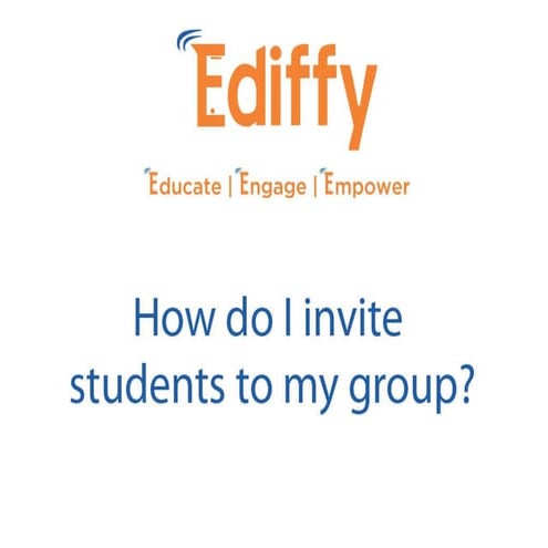 INVITE STUDENTS TO YOUR CLASS visual data 7