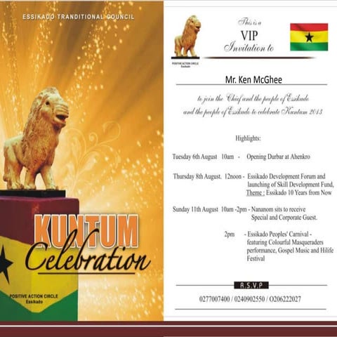 Essikado Kuntum 2013 | PDF