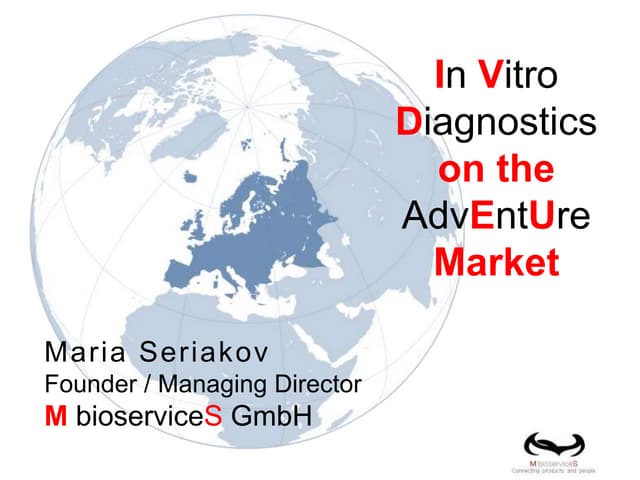 In vitro diagnostics on the adventu...