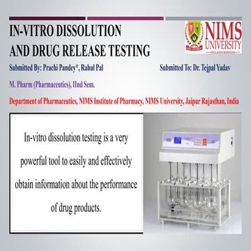 In-Vitro Dissolution Apparatus USP.pptx