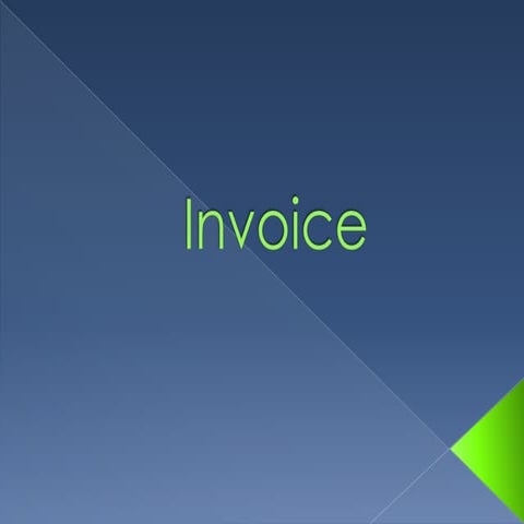 Invoicing In Consultancy