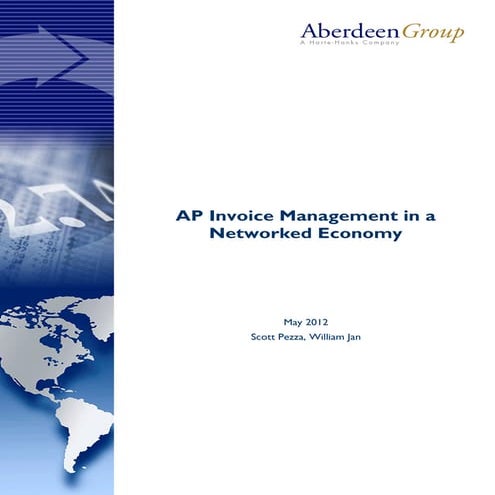 [Whitepaper] Aberdeen Research Report: AP Invoice Management in a Networked E...