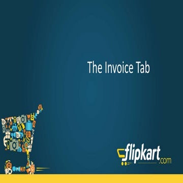 Invoice tab 
