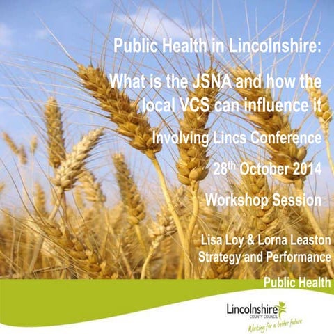 Public Health in Lincolnshire