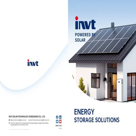 INVT SOLAR, ENERGY STORAGE SOLUTIONS FOR RESIDENTIAL