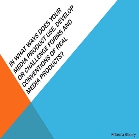 Evaluation Question 1