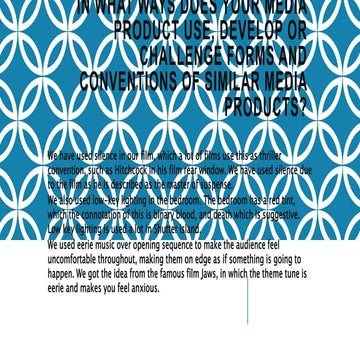 Textual Analysis Opening Sequence | PPTX