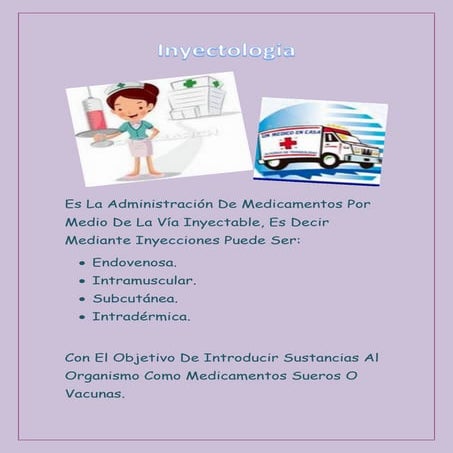Inyectologia tecnologia