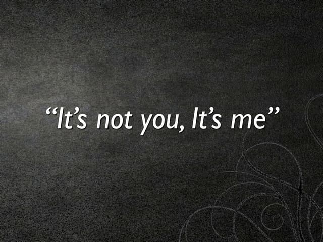 JsDay - It's not you, It's me (or how to avoid being coupled with a Javascrip...