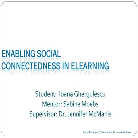 Ioana Intel Presentation