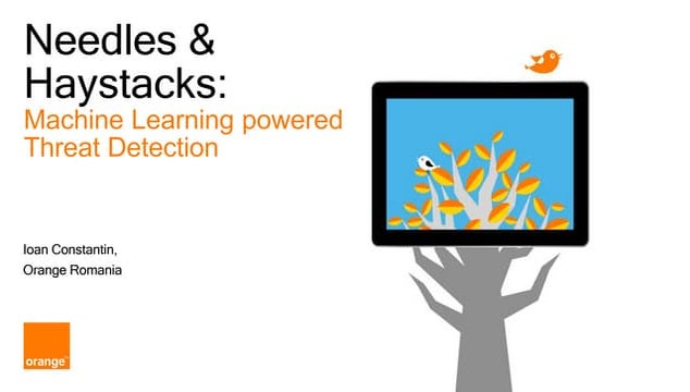 Needles, Haystacks and Algorithms: Using Machine Learning to detect complex t...