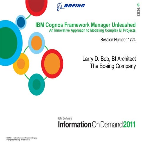 IBM Cognos Framework Unleashed
