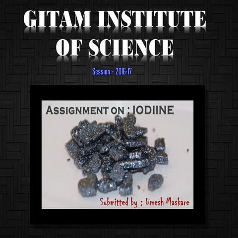 Iodine
