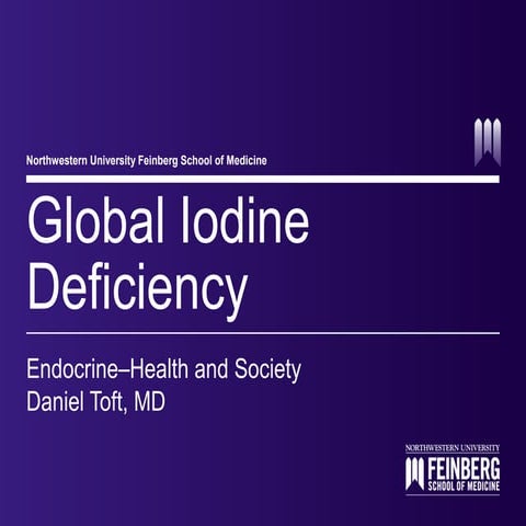 Iodine deficiency, insufficiency, and public health