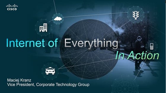 Cisco Live 2014: IoE in Action Media Session: Business / Private Sector