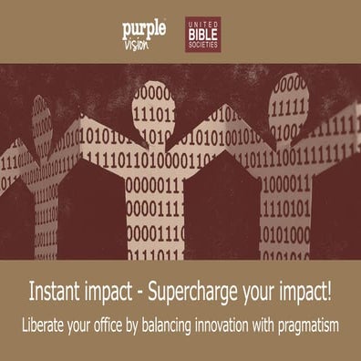Instant Impact - tools to transform your team 