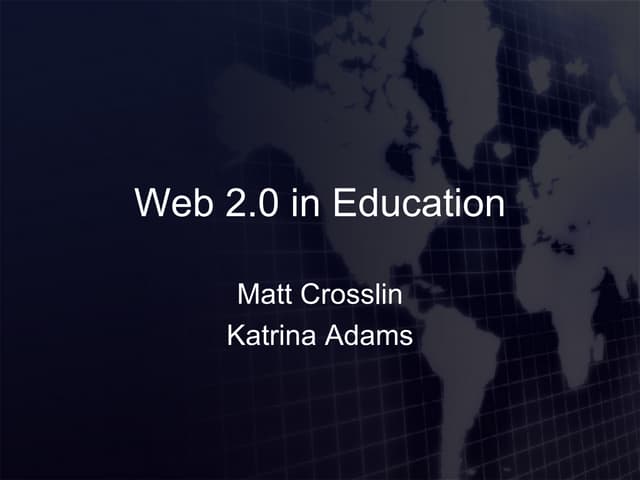 IOL 2007   Web 2 0 