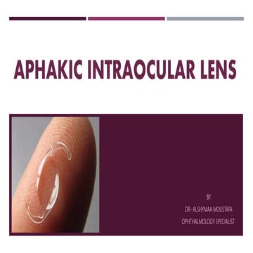APHACIC IOL