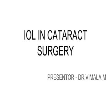 IOL IN CATARACT SURGERY.pptx