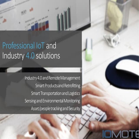 Iomote - professional IoT and Industry 4.0 solutions