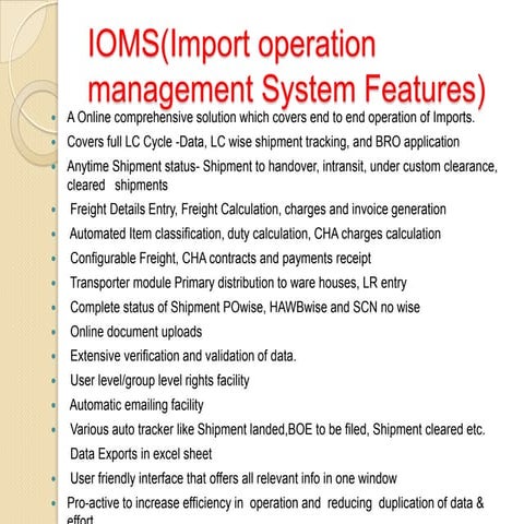 Ioms