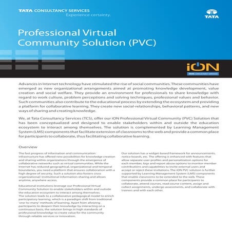 Professional Virtual Community Solution -  iON Cloud ERP