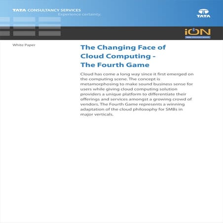 The Changing Face Of Cloud-iON Cloud ERP