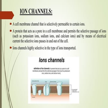 Ion channels