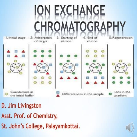 Ion exchange chromatography