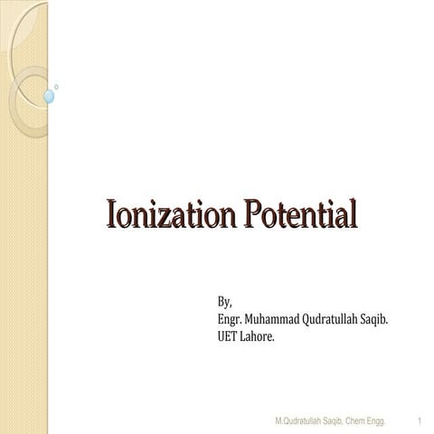 Ionization Potential