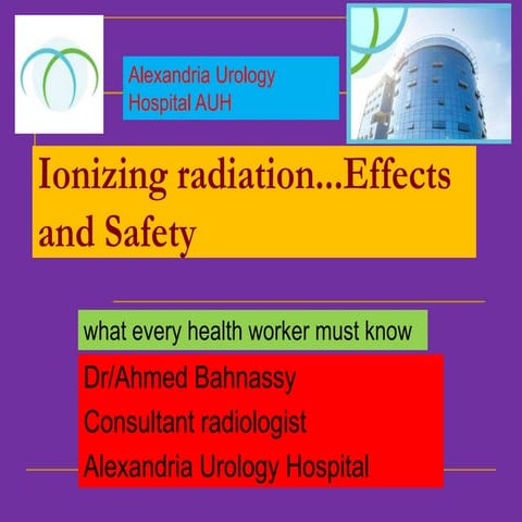 Ionizing radiation protection