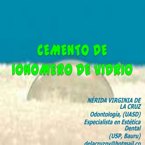 Ionomero de vidrio