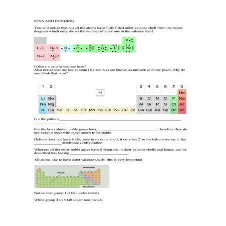 Ions and bonding student copy