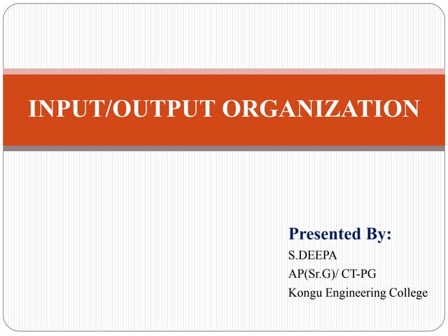 IO organization.ppt