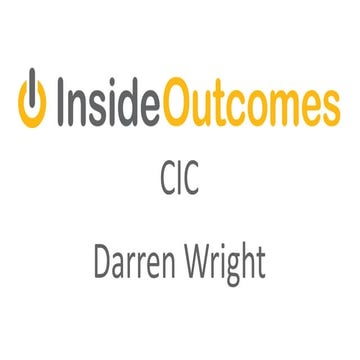 Outcomes Seminar 25/10/17