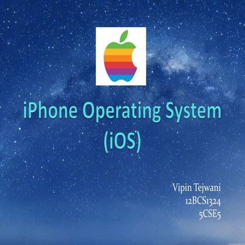 Ios operating system | PPT