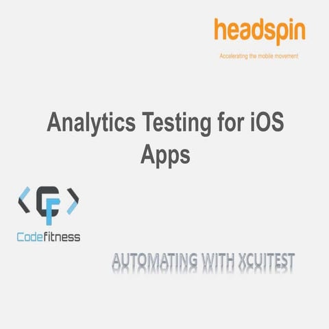 Automating iOS App's Analytics with XCUITest