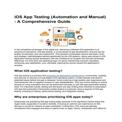 iOS App Testing (Automation and Manual) - A Comprehensive Guide.pdf